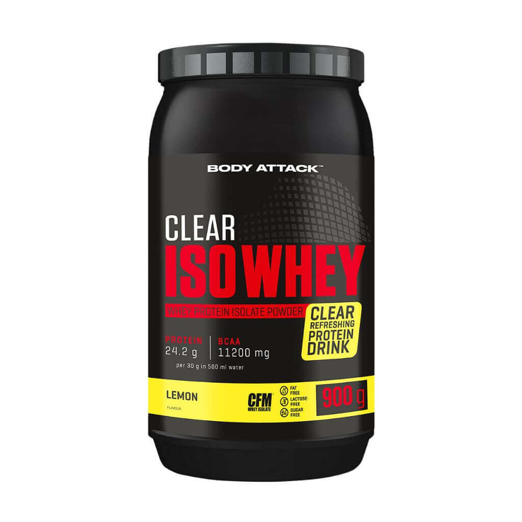 BODY ATTACK CLEAR ISO WHEY 900g Lemon
