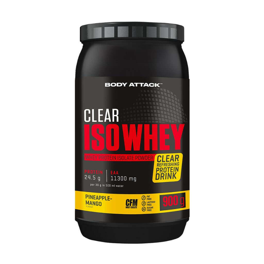 BODY ATTACK CLEAR ISO WHEY 900g Pineapple-Mango