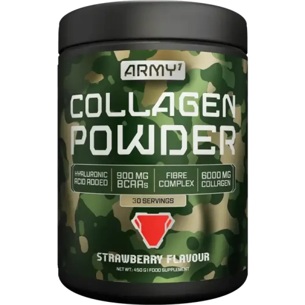 Army1 Collagen Powder goût Fraise – santé de la peau et récupération musculaire