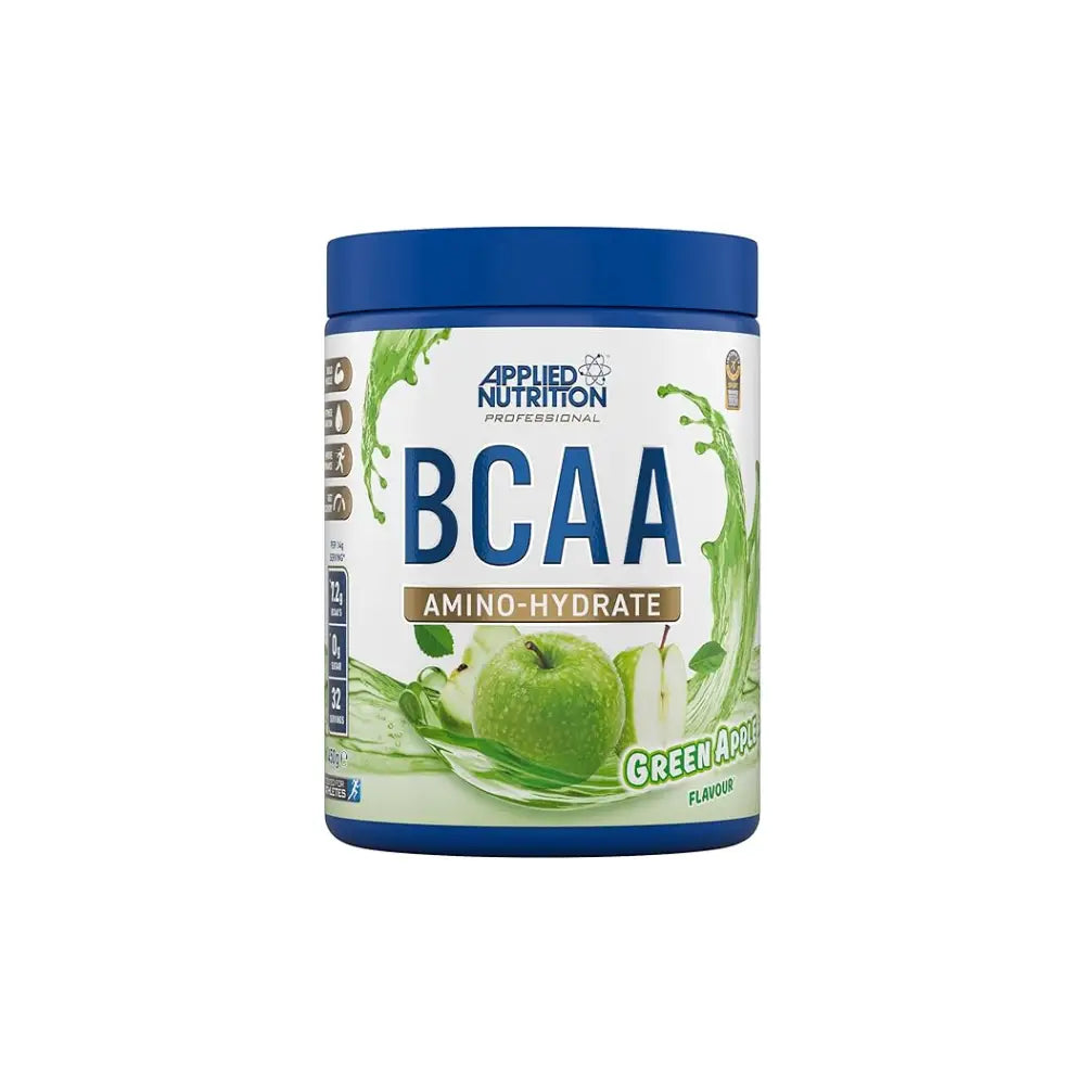 BCAA Amino Hydrate saveur pomme verte Applied Nutrition en pot de 450g