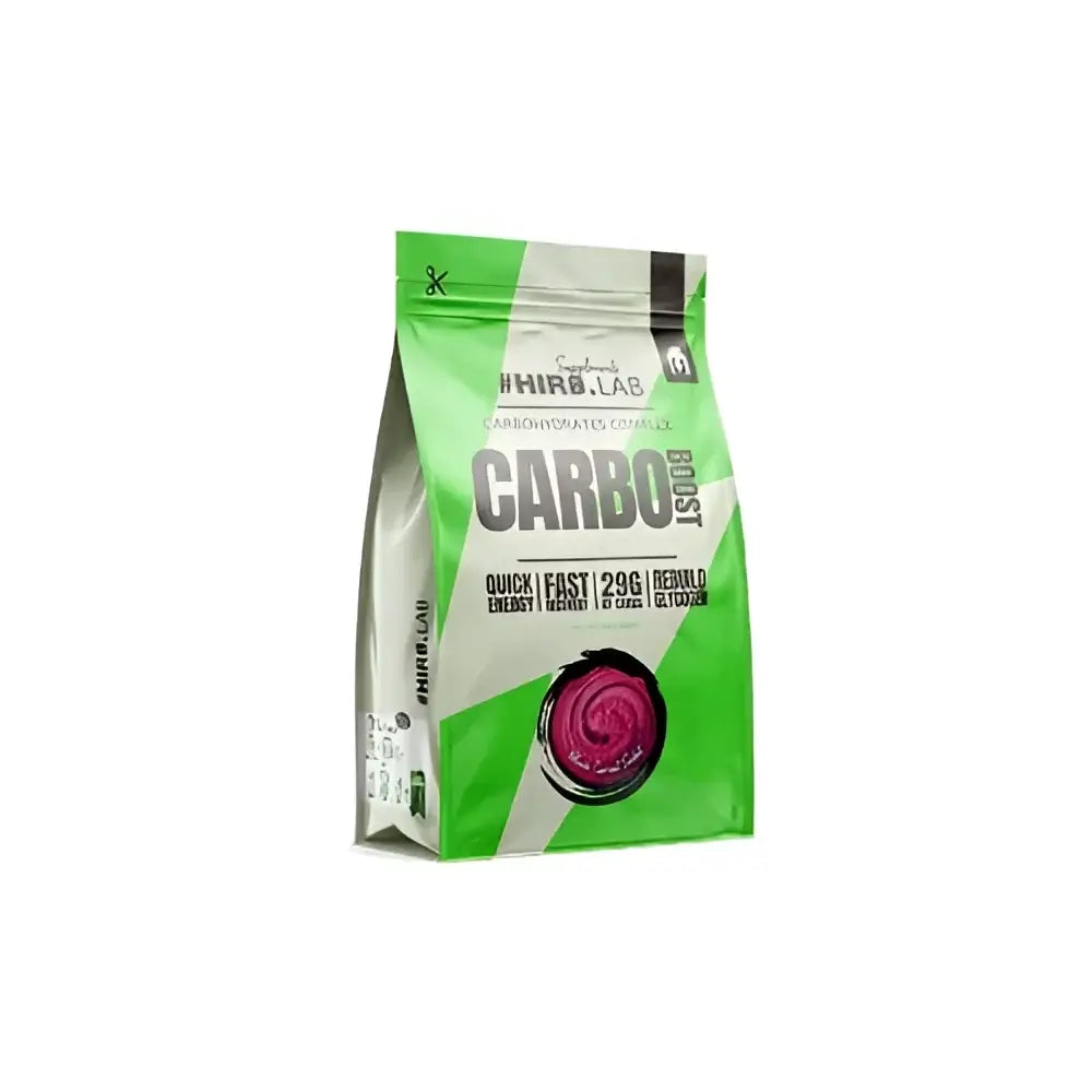 Carbo Boost 1000g Cassis HIRO.LAB – Boisson isotonique au goût intense de cassis