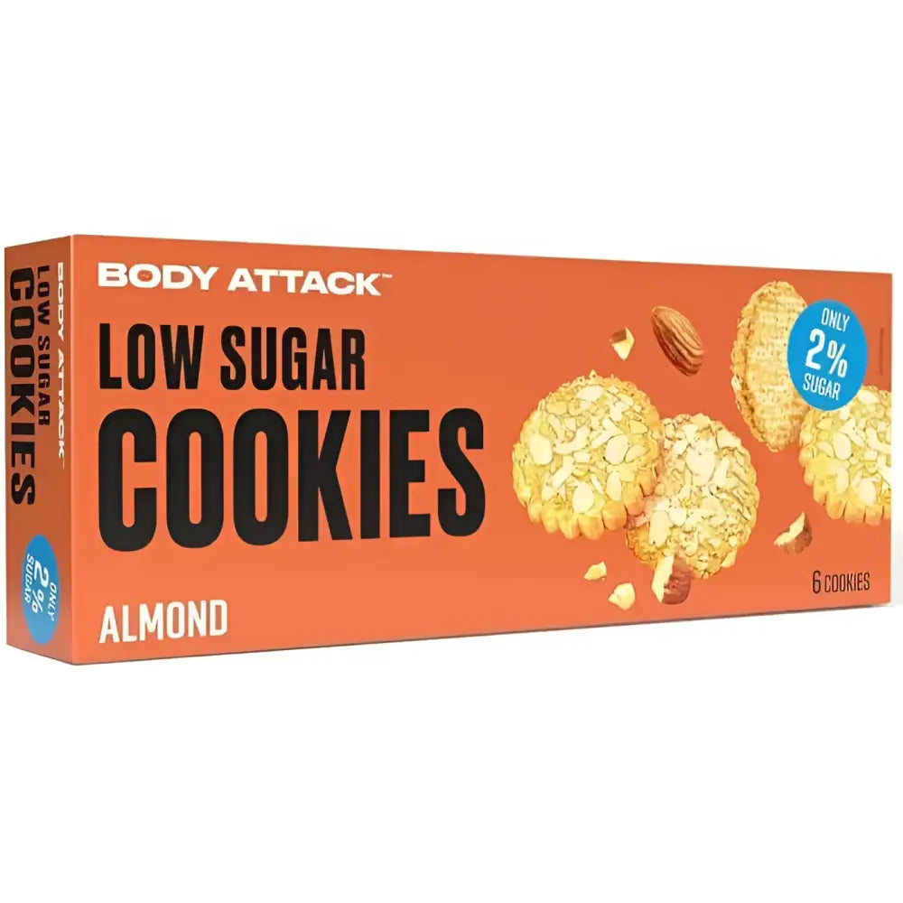 Paquet de cookies amande body attack sports nutrition