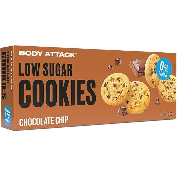 Paquet de cookies pépites de chocolat body attack  sports nutrition