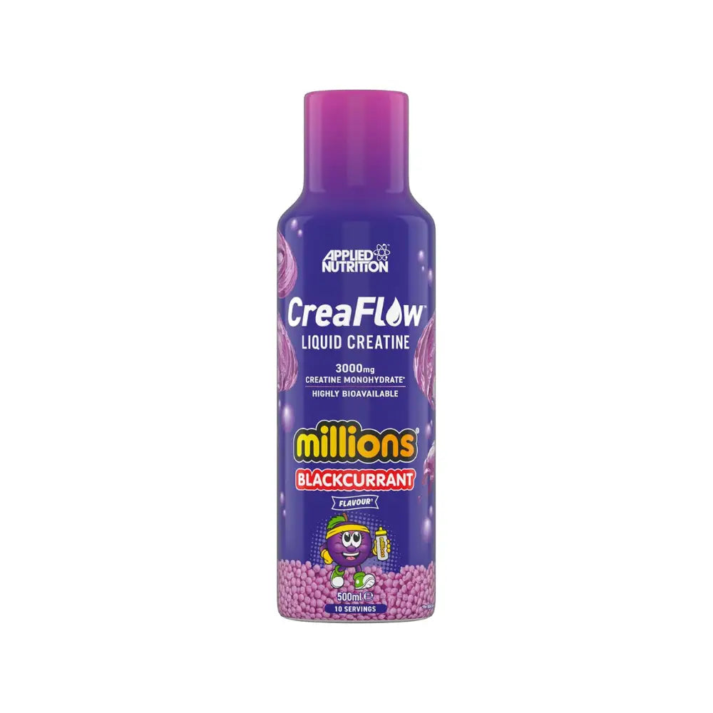 CreaFlow créatine liquide goût Millions Cassis - Applied Nutrition