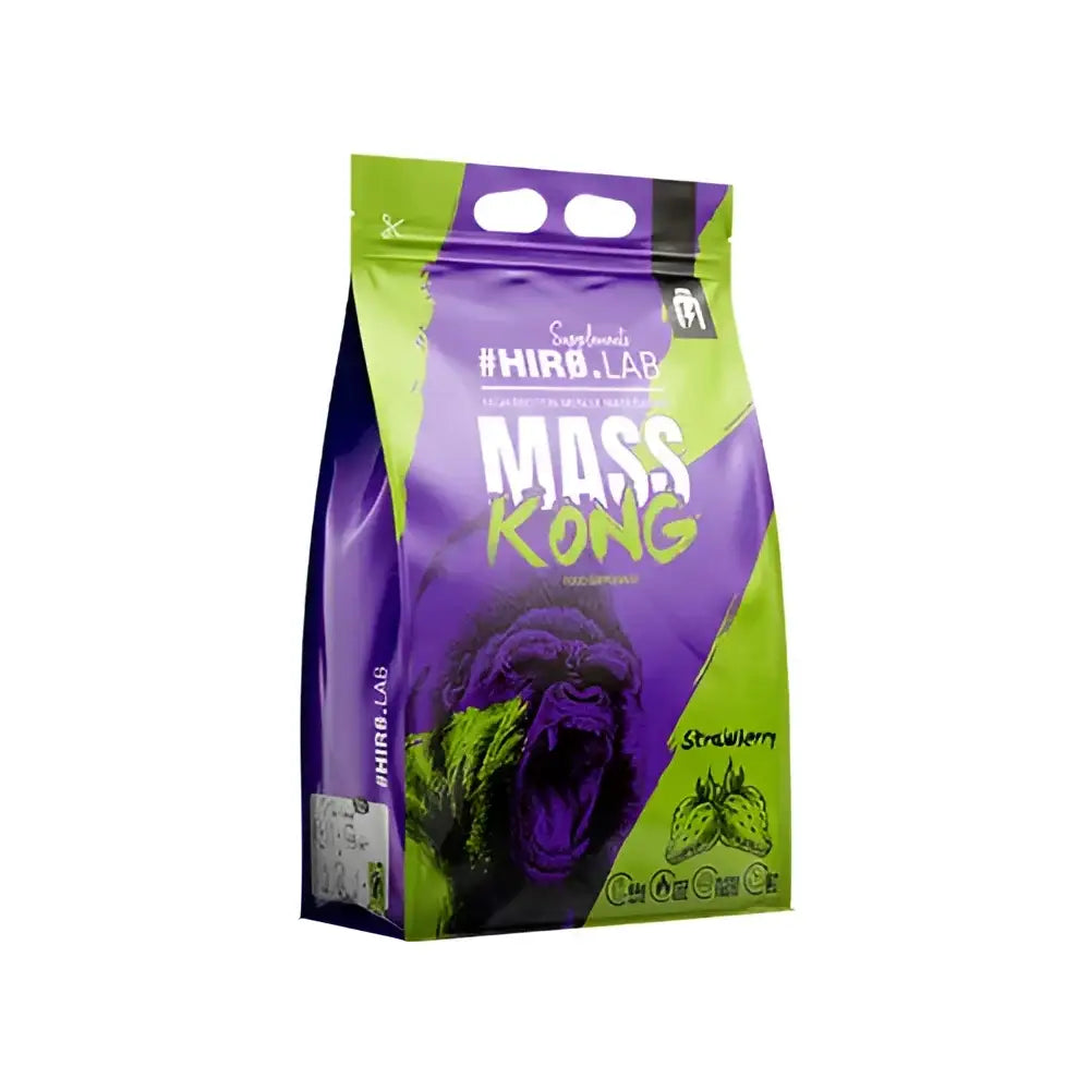 Mass Kong 3000g goût fraise - Gainer haute performance pour la prise de masse musculaire