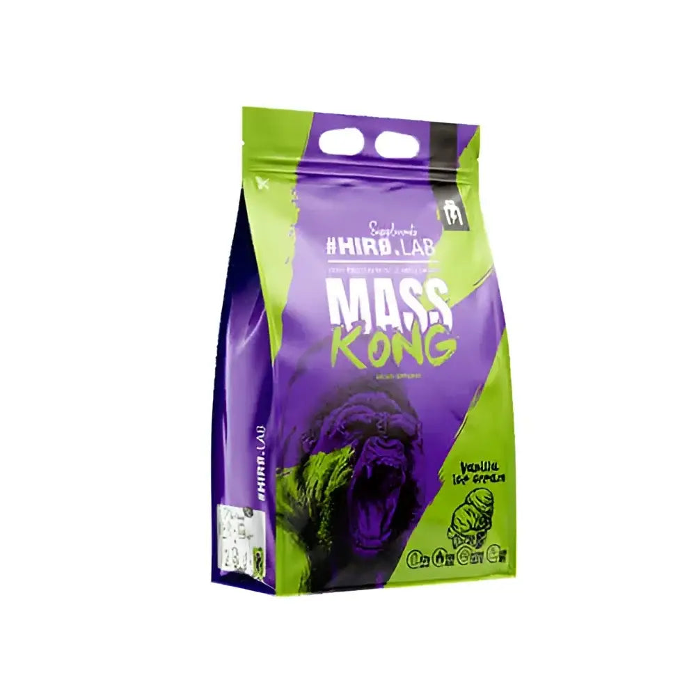 Mass Kong 3000g goût vanille - Complément hypercalorique pour les sportifs exigeants