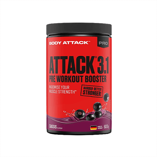 Attack 3.1 Booster Pre Workout 600g Cassis