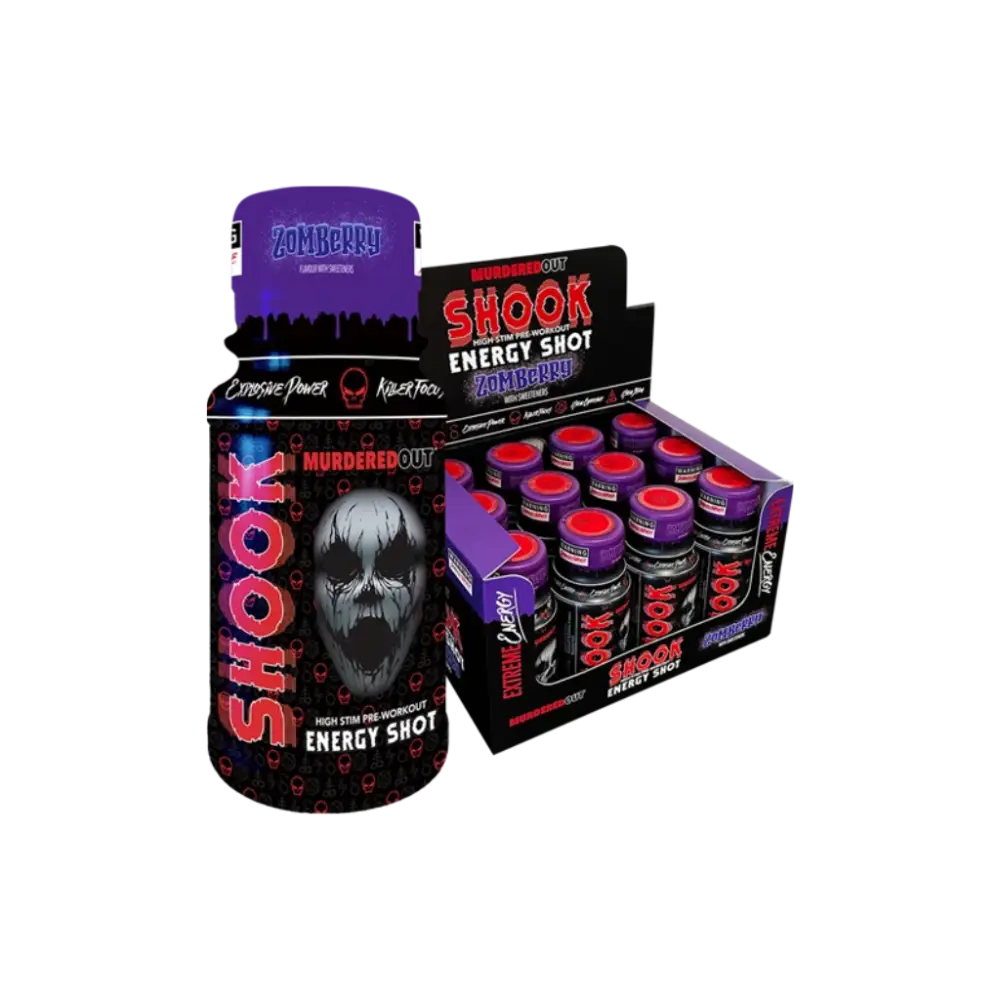 SHOOK Energy Shot 60 ml Zomberry - Boite de 12