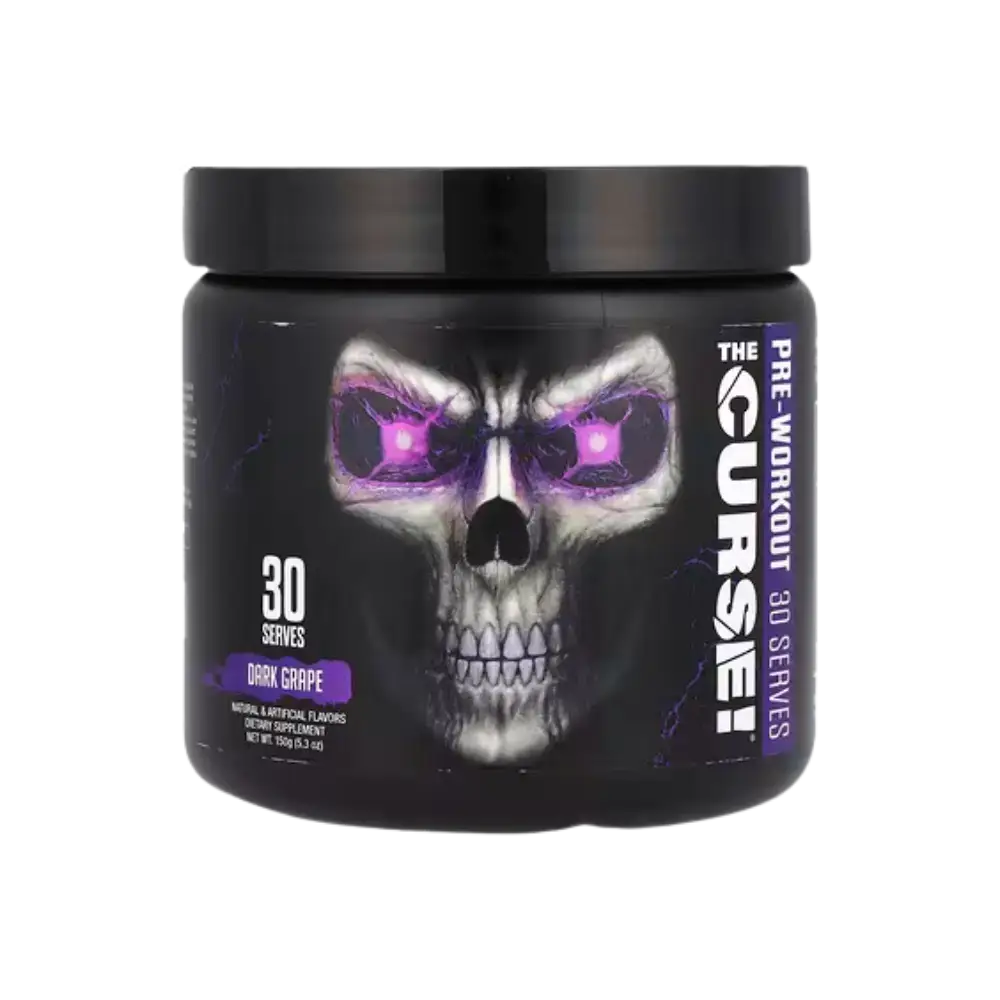 Booster The Curse JNX Sports Dark Grape – Focus et énergie avant l’entraînement 30 Doses 150g