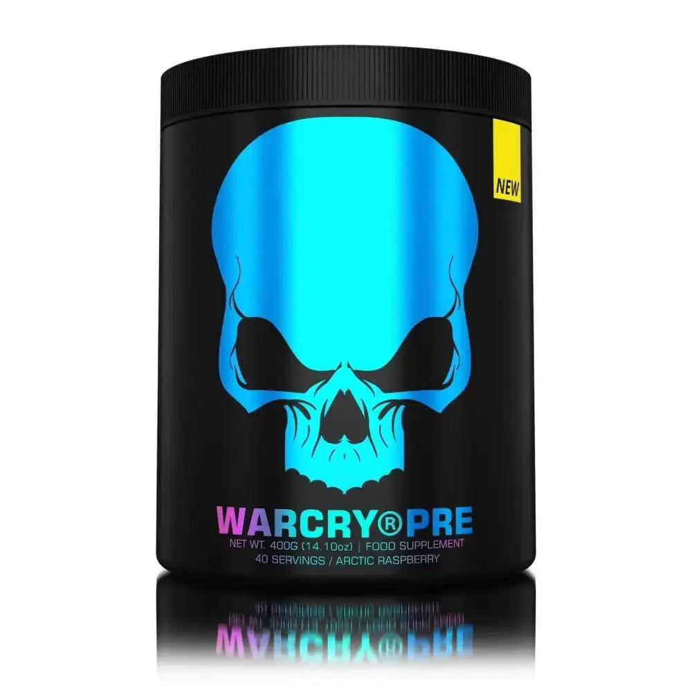 WARCRY_PRE_400g_40_portions_Artic_Raspberry_Genius_Nutrition