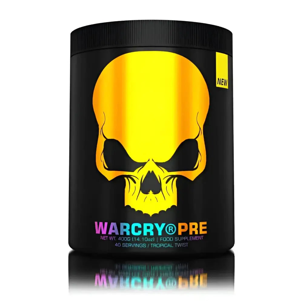 WARCRY_PRE_400g_40_portions_Tropical_Twist_Genius_Nutrition