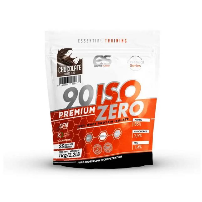  Isolat Protéine Whey Chocolat Essential Nutrition 1kg