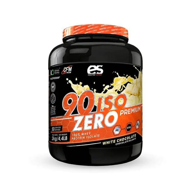 Iso Zero Whey Chocolat Blanc 2kg Essential Nutrition