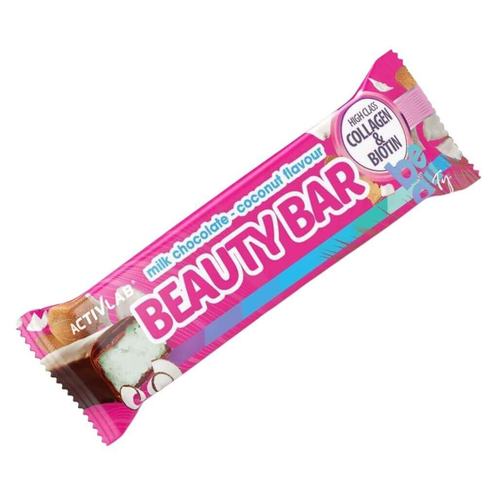 Beauty Bar Activlab Collagène et Biotine Noix de Coco Chocolat 50g