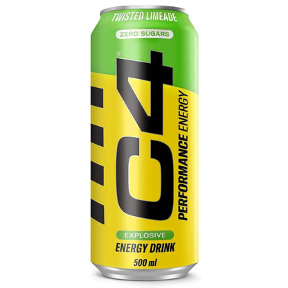 C4 Energy Drink 330 ml Twisted Limeade - CELLUCOR