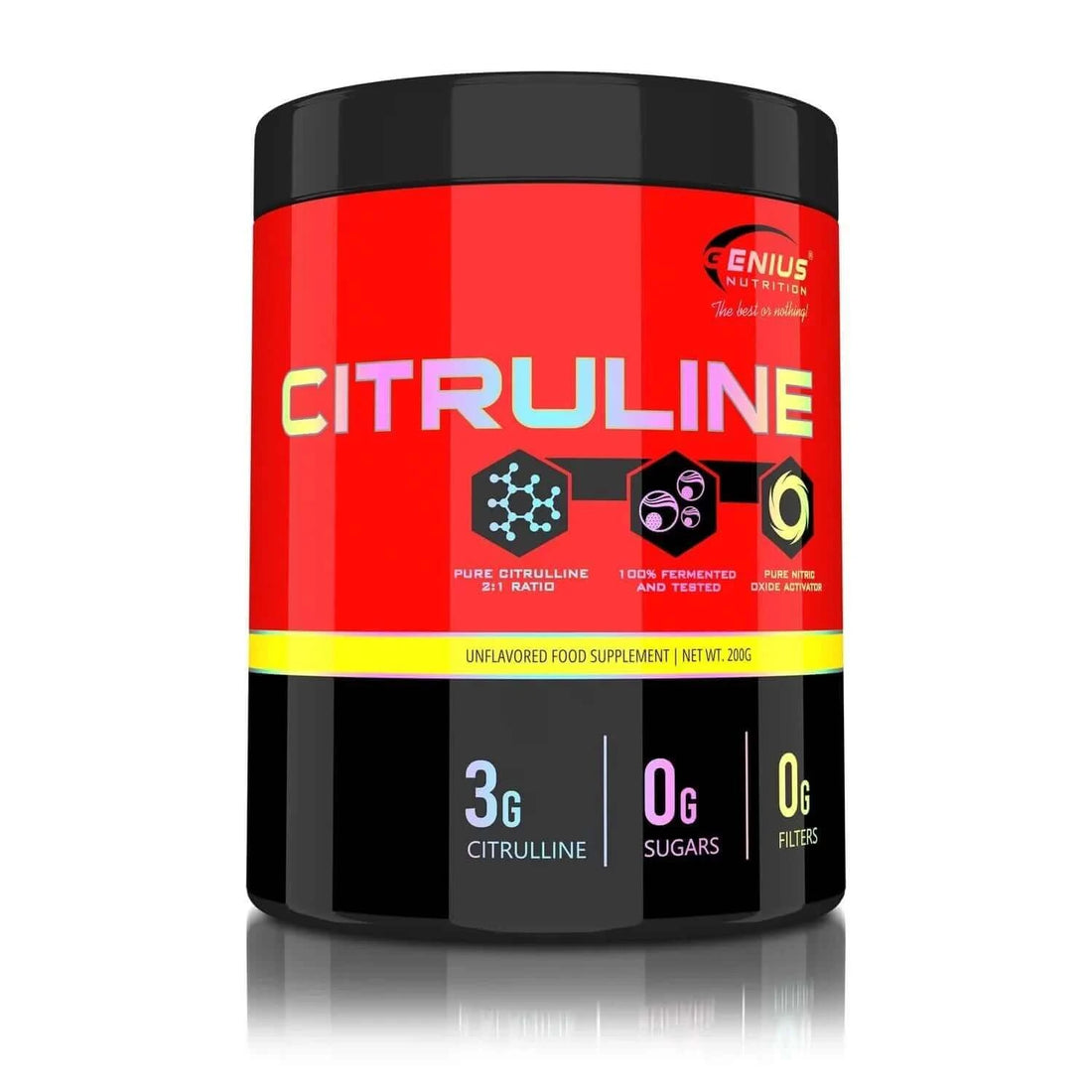 CITRULLINE 200g - 66 portions - GENIUS NUTRITION - GTIN 5401966915479