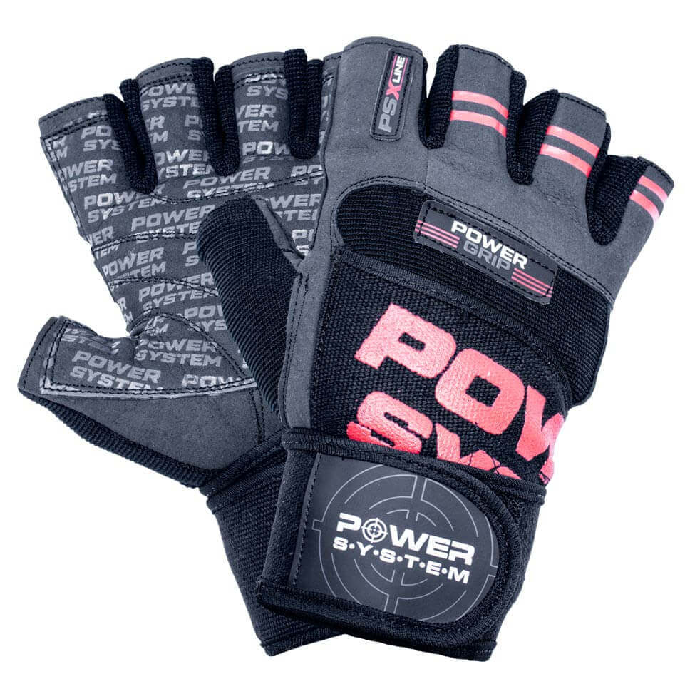 Gants POWER GRIP pour Haltérophilie - POWER SYSTEM