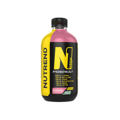 NUTREND-N1-Drink-Pre-Workout-330ml-saveur-pamplemousse