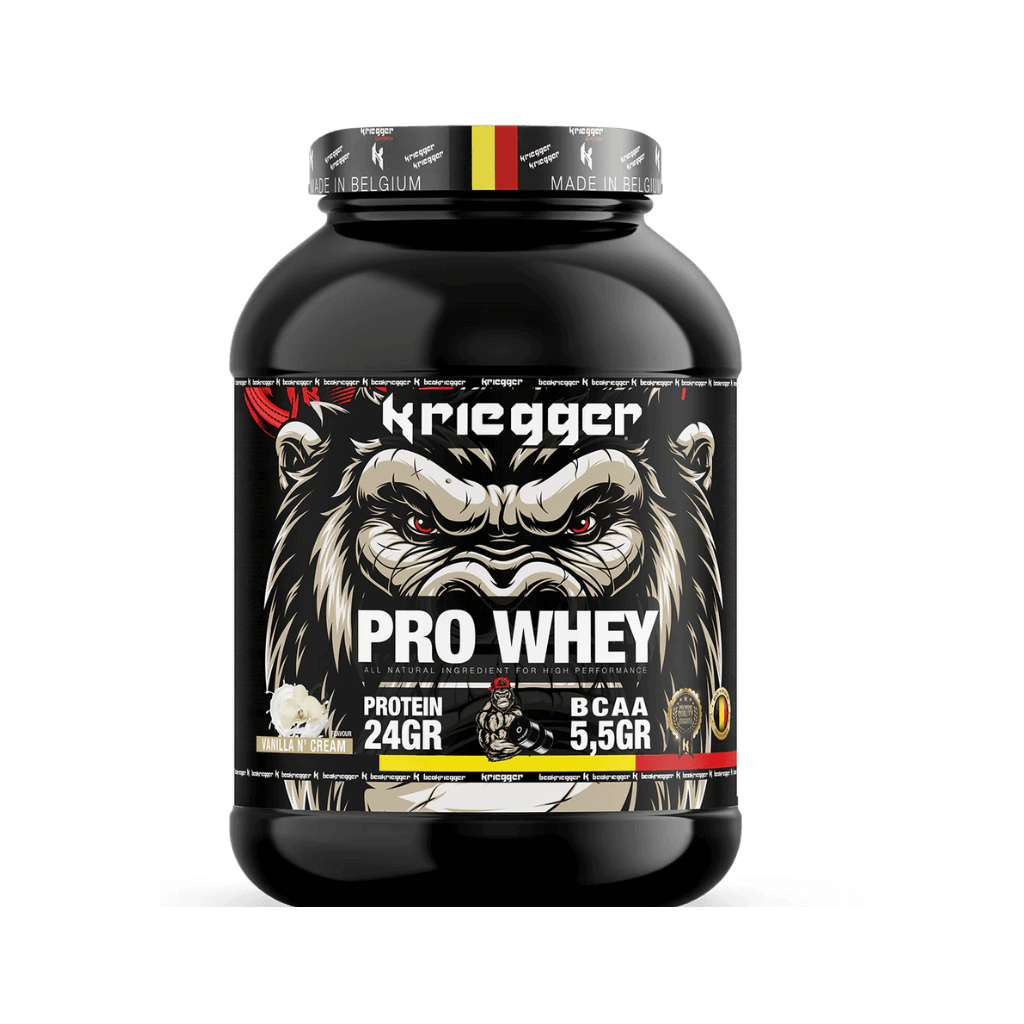 PRO WHEY PROTEINE VANILLA N'CREAM 2KG - KRIEGGER SPORT NUTRITION - Force Addict Pro