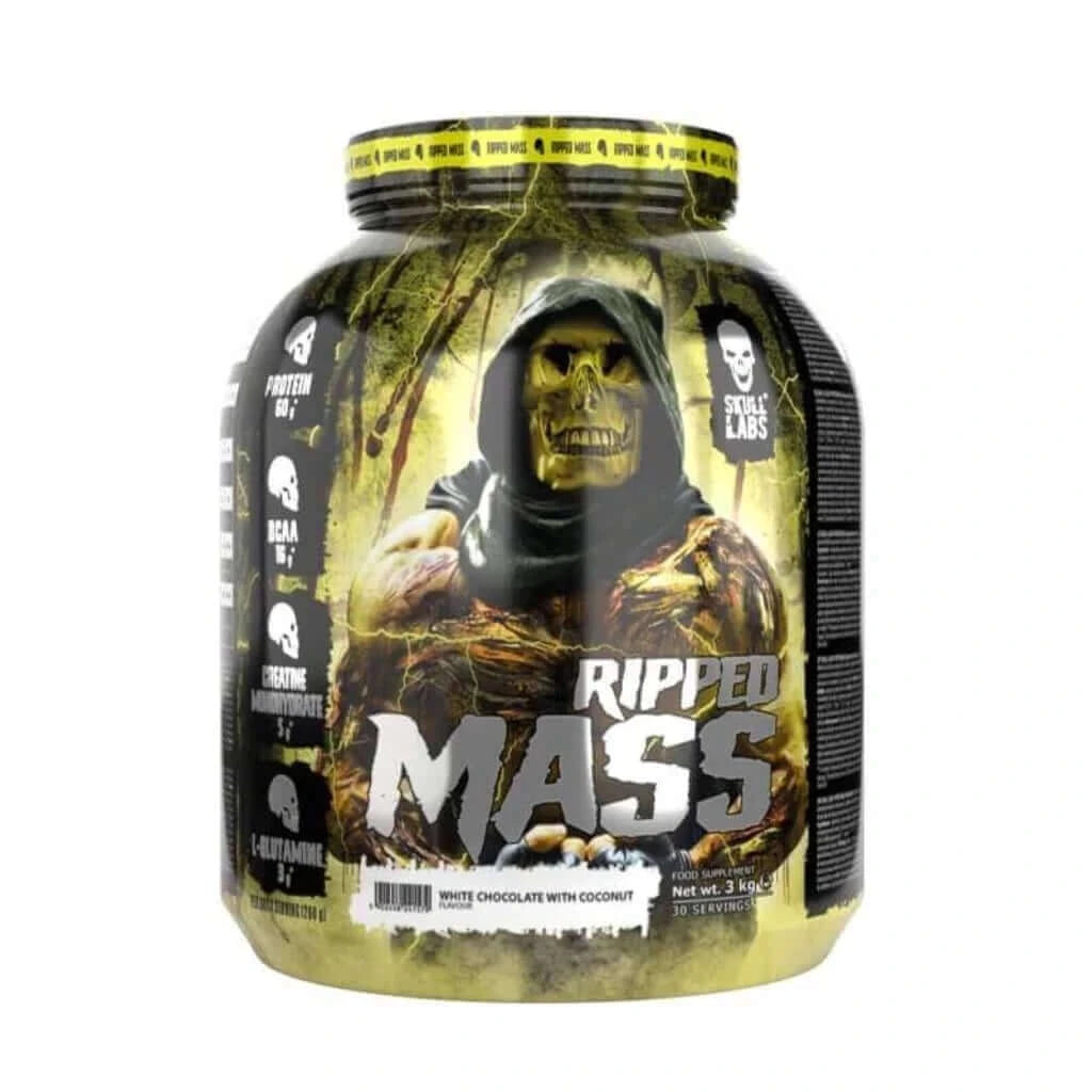 SKULL LABS Ripped Mass 3000g - SKULL LABS - Votre Allié pour la Prise de Masse Musculaire Maigre