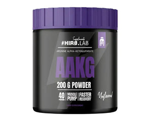 AAKG Hiro.Lab 200g Saveur Neutre - Booster d'oxyde nitrique pour améliorer la congestion musculaire et l'endurance. Formule avancée avec L-Arginine Alpha-Cétoglutarate.