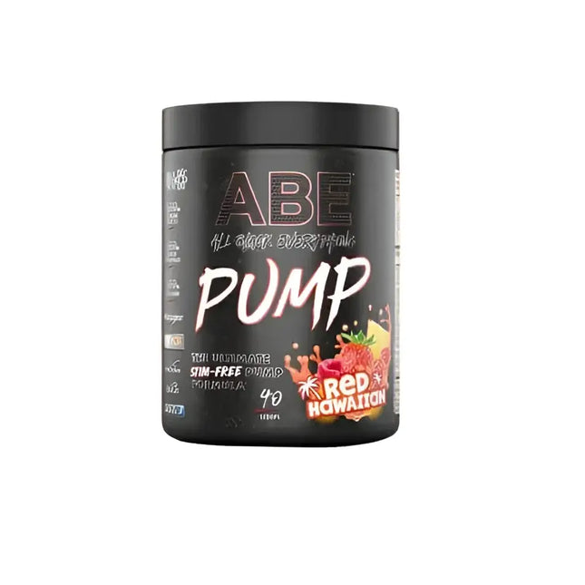 ABE PUMP ZERO STIM PRE-WORKOUT - 500g - Red Hawaiian
