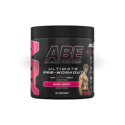 ABE Ultimate Pre-Workout 375g Applied Nutrition Baddy Berry - Pré-workout avancé pour des séances intenses