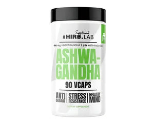  Ashwagandha Hiro.Lab – 90 gélules végétales | Complément adaptogène pour la récupération musculaire, la gestion du stress et l'amélioration des performances sportives.