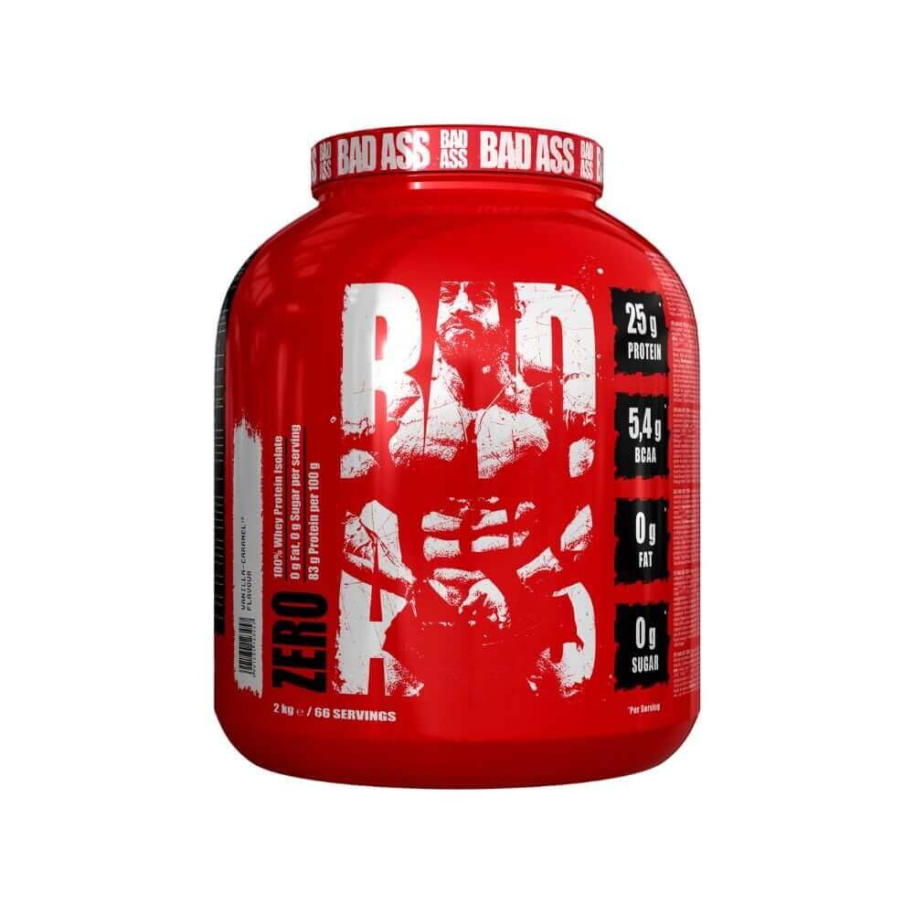 BAD ASS® ZERO 2 KG, Isolate de protéines de lactosérum premium.
