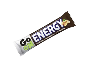 GO ON Energy Bar Peanut Caramel 50g – Barre énergétique au guarana, magnésium et vitamines, idéale pour les sportifs et les personnes actives