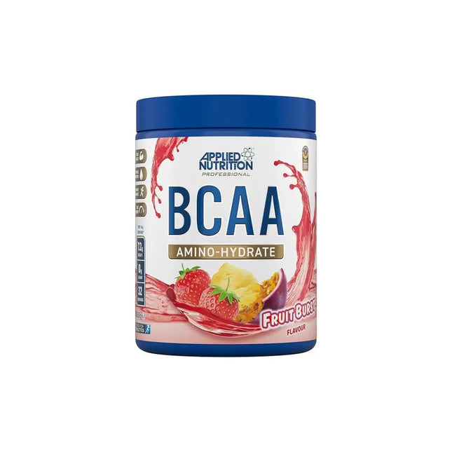 BCAA Amino Hydrate saveur fruits tropicaux Fruit Burst Applied Nutrition pot 450g