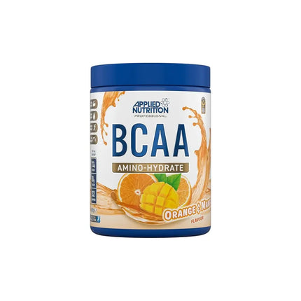 BCAA Amino Hydrate saveur orange et mangue Applied Nutrition pot 450g
