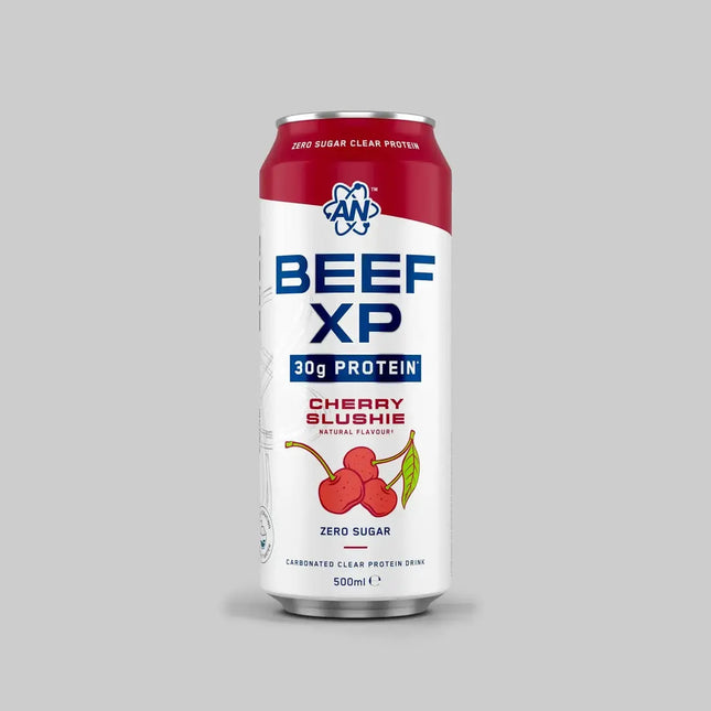 Boisson clear protéine drink 500ml beef xp en canette rouge et blanche zero sucre 30g protéines