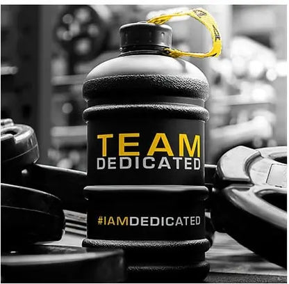 Bouteille de sport Dedicated Waterjug Matt Black – 2,2 litres, Team Dedicated