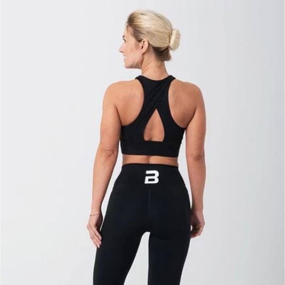 Brassière de sport CLARA Noir BIOTECHUSA