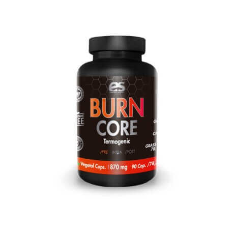 Burn Core Termogenic - 90 capsules de Essential Nutrition – Votre allié pour une perte de poids efficace et une énergie accrue.