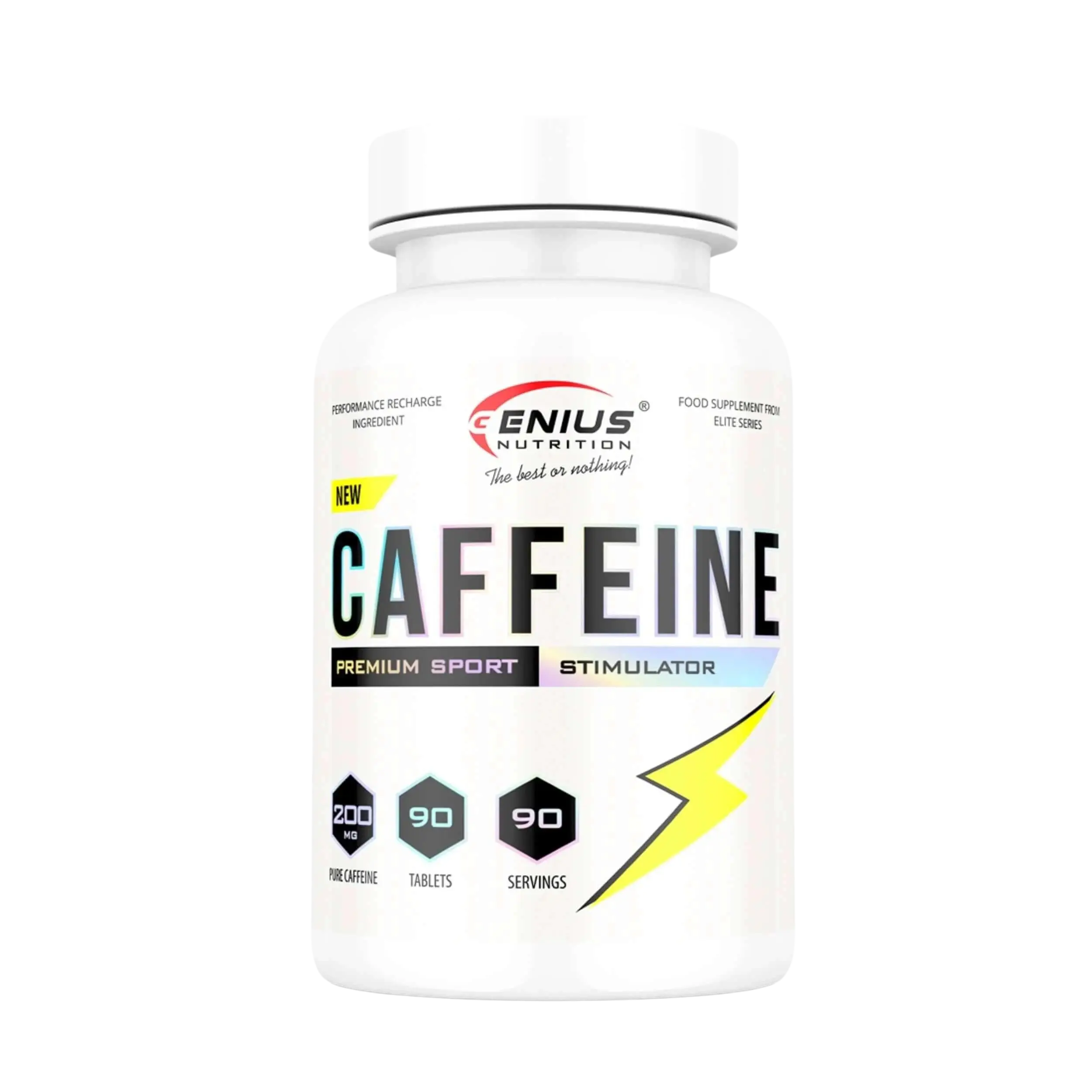 Caffeine 90 Comprimés - Genius Nutrition