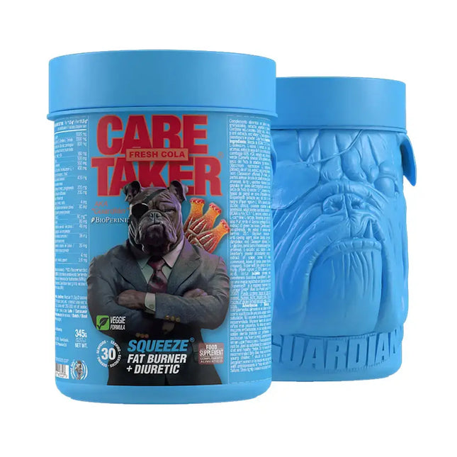 Tuberie bleue de complément brûleur de graisse Caretaker Squeeze 345g avec corps plus sec