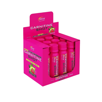 Carnitine Shot Box de 12 Shots 80ml genius nutrition