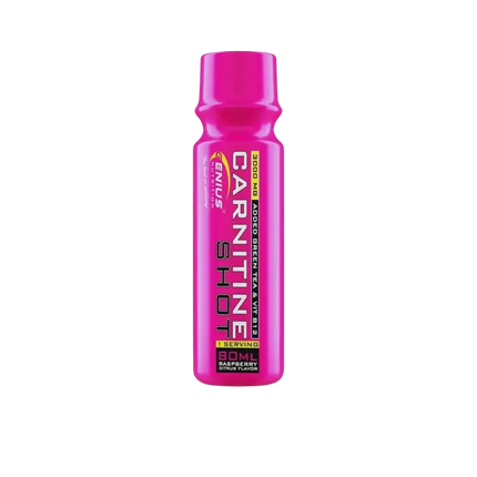 carnitine shot Framboise Citron 3000mg genius nutrition