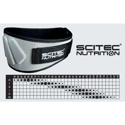 Tableau des Tailles Ceinture de Musculation Scitec Nutrition