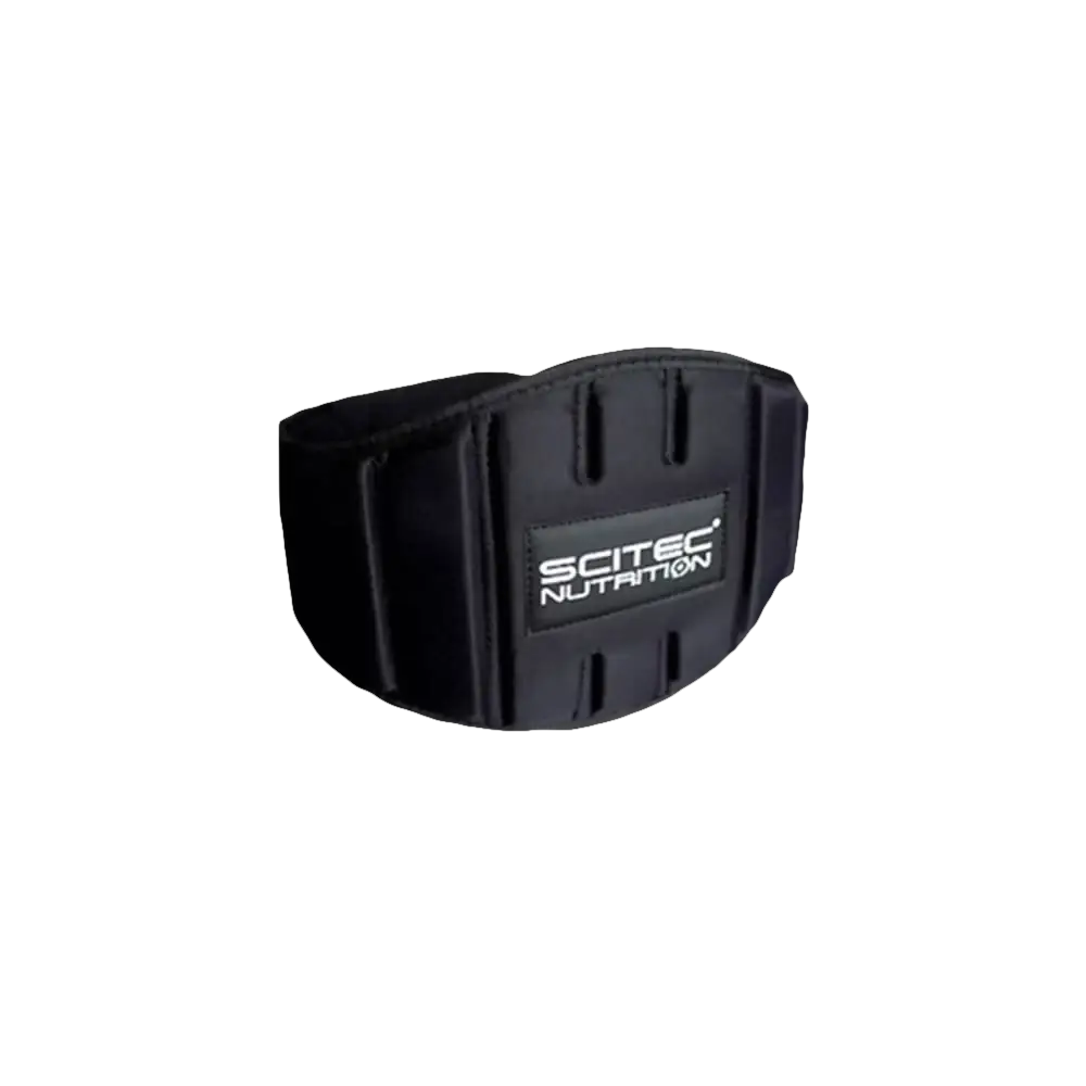 Ceinture de Musculation Noire Marque Scitec Nutrition