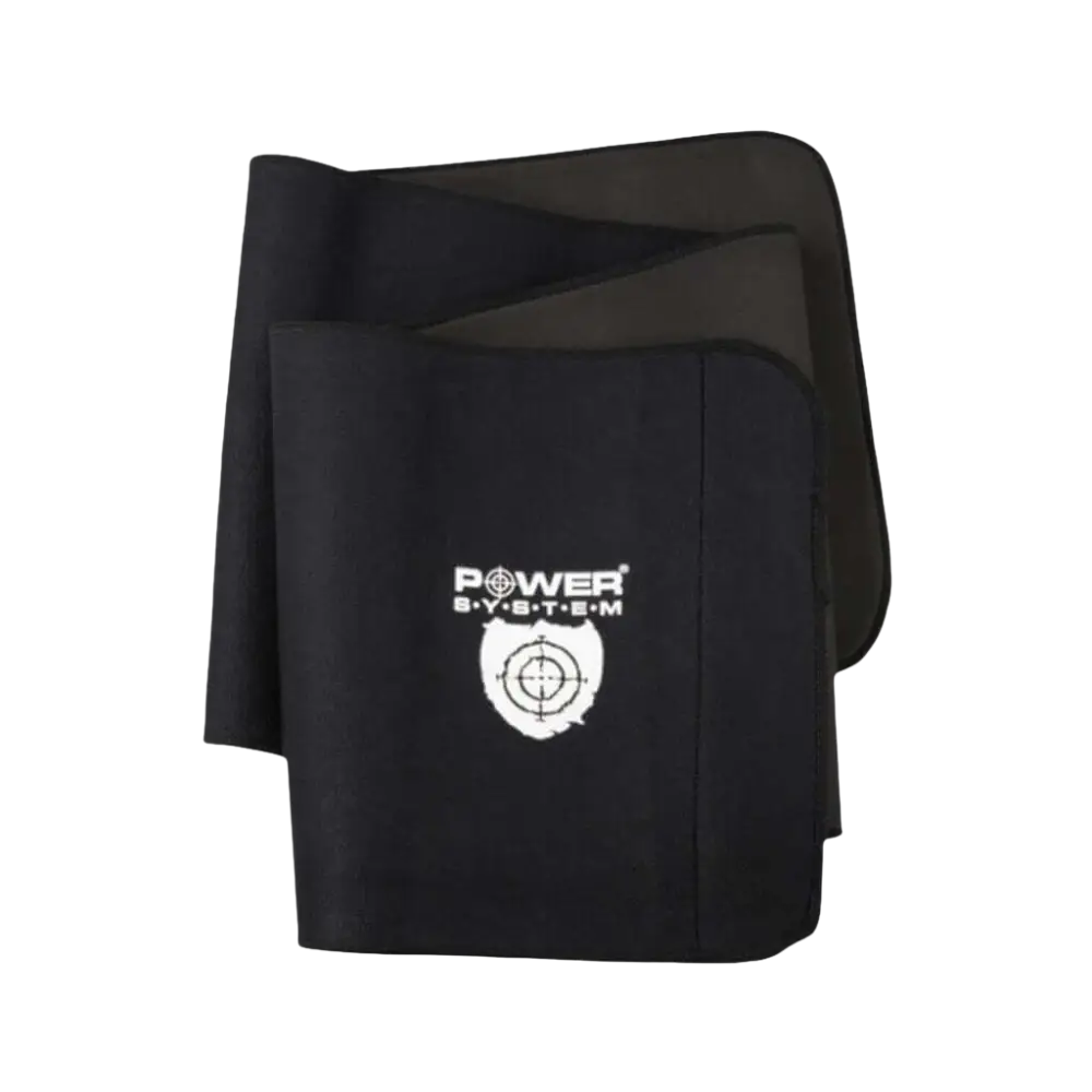 Ceinture amincissante POWER SYSTEM WT PRO - Noir 125 cm