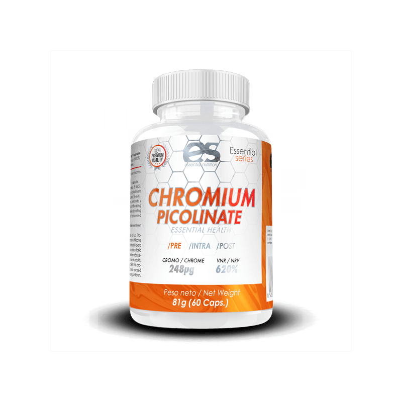 Chromium Picolinate 60 capsules - Essential Nutrition