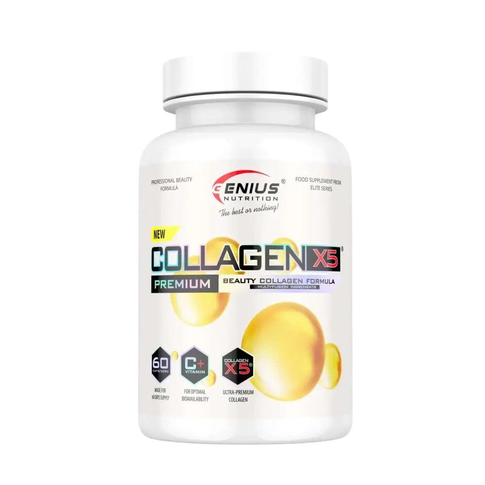 Collagen X5 - 60 capsules Genius Nutrition
