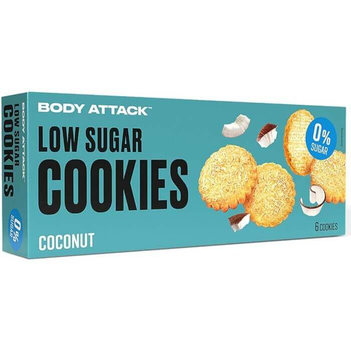 Paquet de cookies coconut body attack  sports nutrition