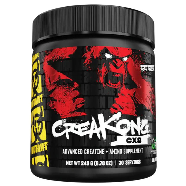 Tubue noir de creatine supplement Creakong CX8 249g pour musculation et force