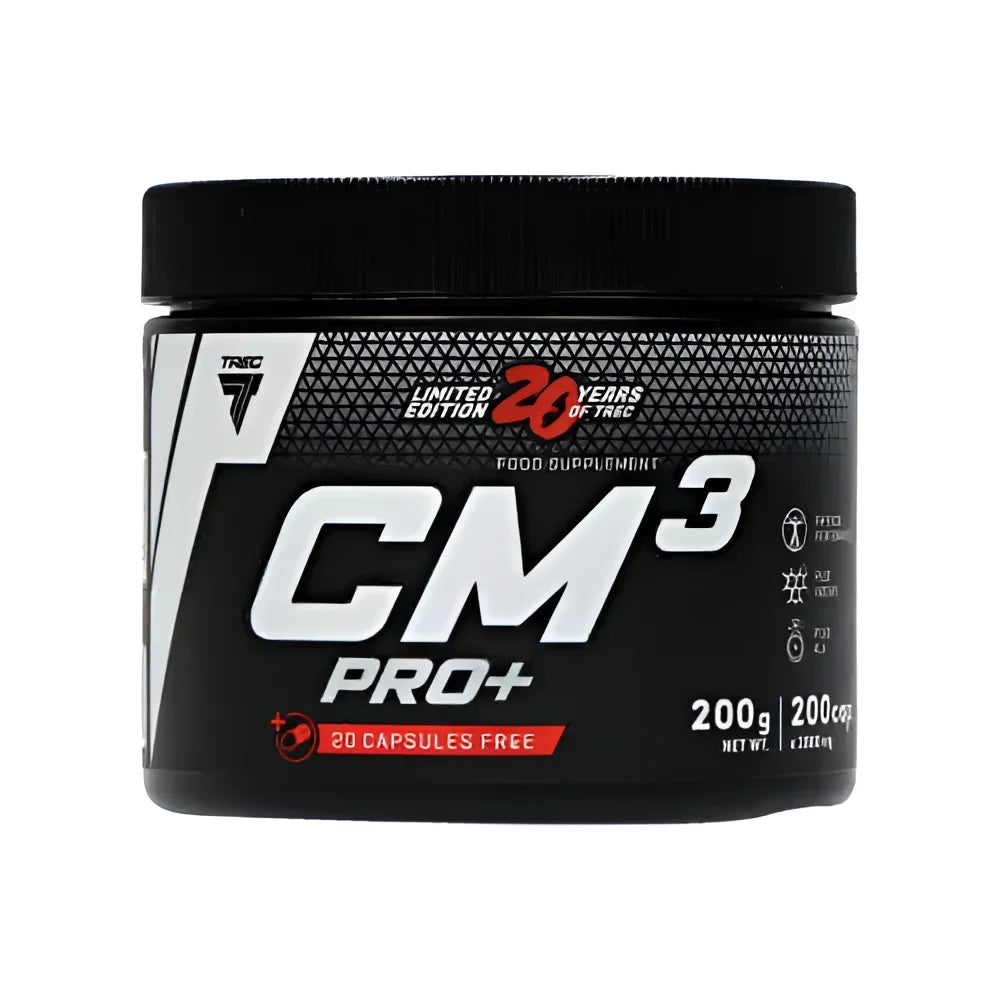 Créatine CM3 PRO+ 200caps TREC NUTRITION
