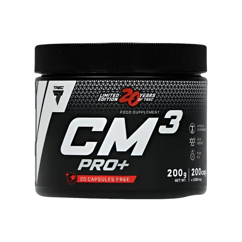 Créatine CM3 PRO+ 200caps TREC NUTRITION
