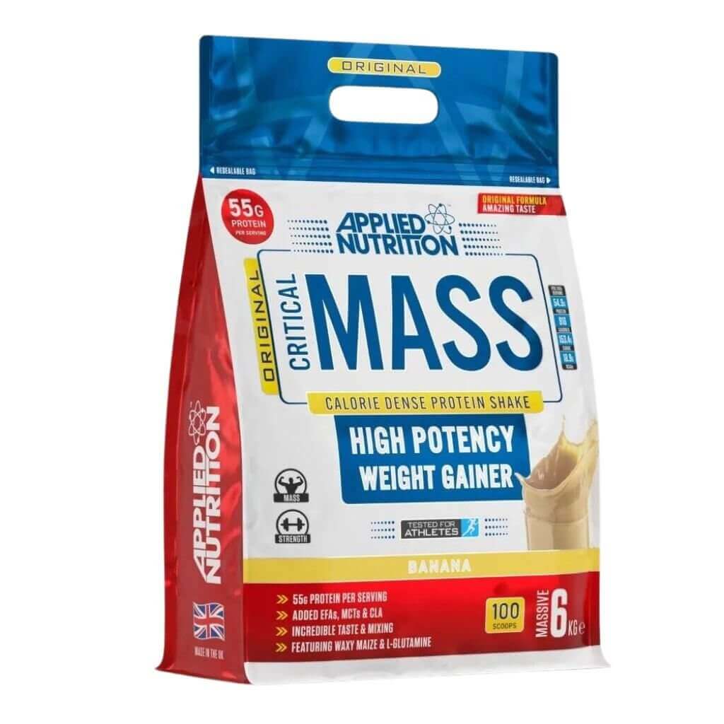 HARD GAINER CRITICAL MASS 6KG Banane APPLIED NUTRITION
